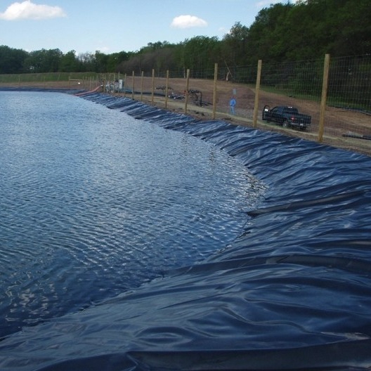 1.0-2.5mm Thick Textured Hdpe Geomembrane Sheet for Landfill Or Pond Liner Or Fish Pond Or Aquafarm