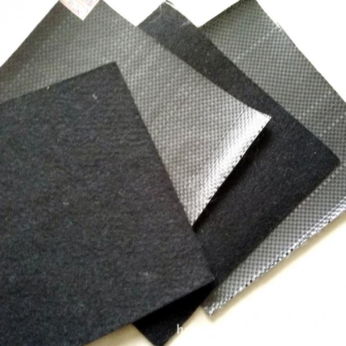 Composite HDPE Geomembrane( PP WOVEN GEOTEXTILE + LLDPE GEOMEMBRANE FILM) For Fish pond 2