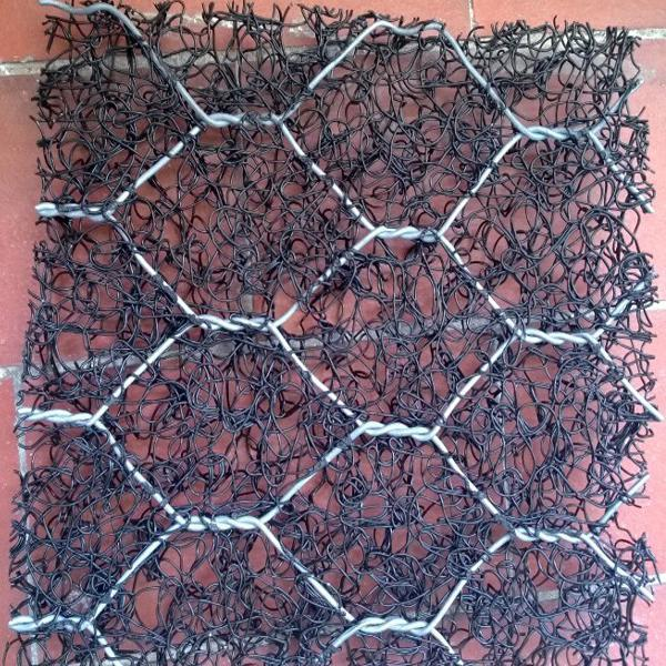 Wire Mesh Reinforced 3D PP Erosion Control Blanket HDPE Extruded Geomat 3
