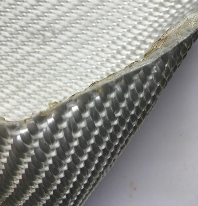 400-50 KN/M High strength PET Multifilament woven geotextile for soft soil reinforcement with low elongation at break 0