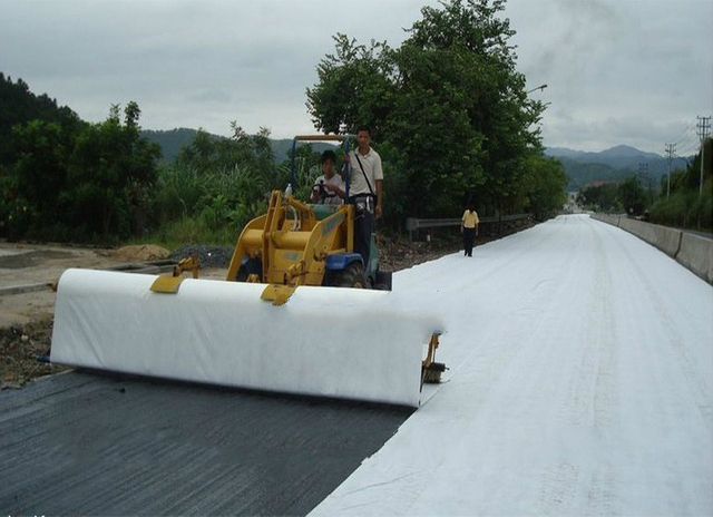 High Strength PET Filament Needle Punch Non Woven Geotextile for Paving, Filtration,separation and Reinforcement