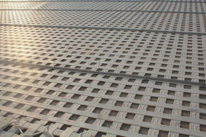Polyester Filament Composite Geogrid Construction Mining Roof 10kn 2