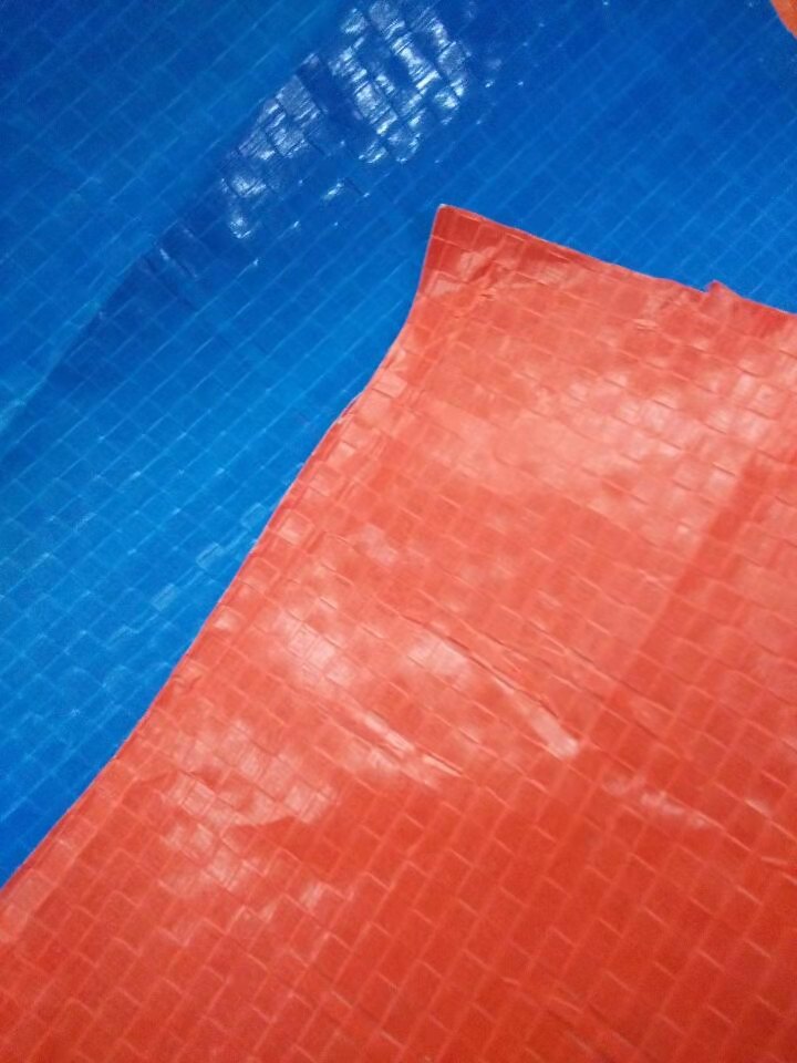 PE FILM Coated PP/PE Woven Geotextile Waterproof Composite For Tent Projects