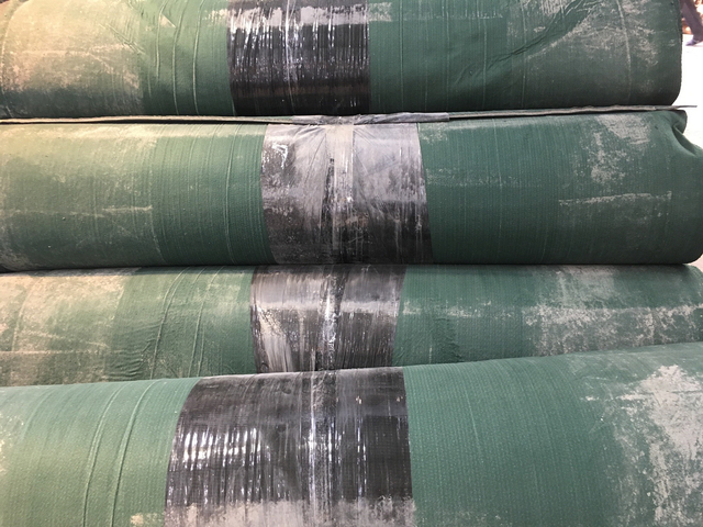 Cement Impregnated Cloth GCCM / Concrete Mat Cloth GCCM Rolls / Cement Blanket for Erosion Control