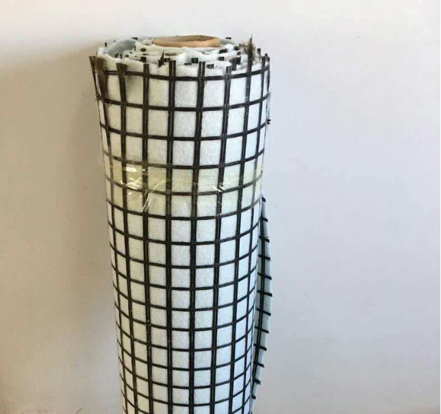 Modified Bitumen Coated Glassfiber Geogrid 110-600gsm 2