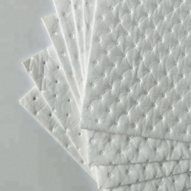Perforated Garage Floor Grease Oil Spill Absorbent Mats