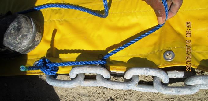 High Strength PET Geotextile Fsc Type 2 Floating Silt Curtain 1