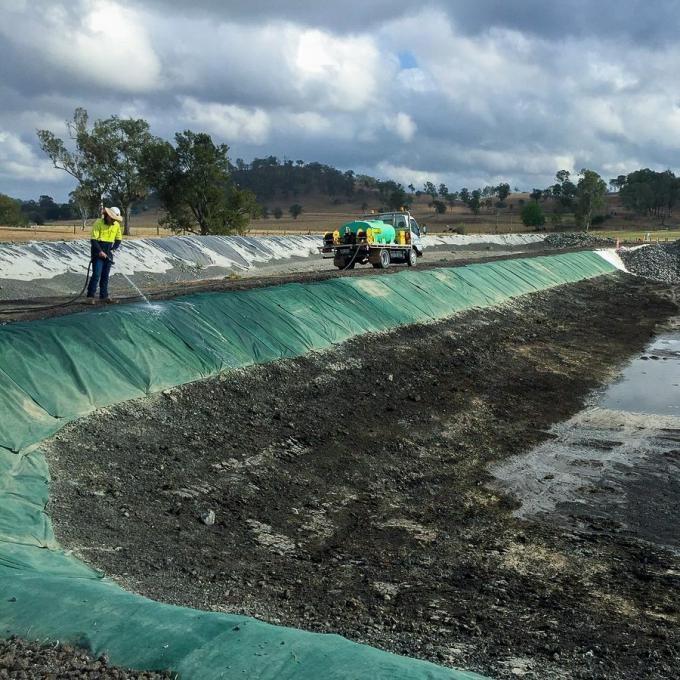 Flexbile Concrete Impregnated Canvas Antiwind For Ditch Lining 4