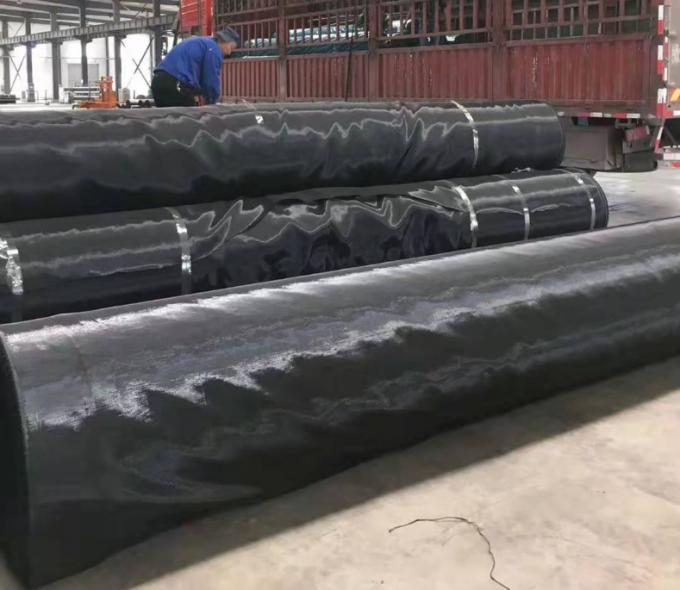 Pp Mesh Woven Geotextile Membrane High Flow Filtration For Landfill Project 2