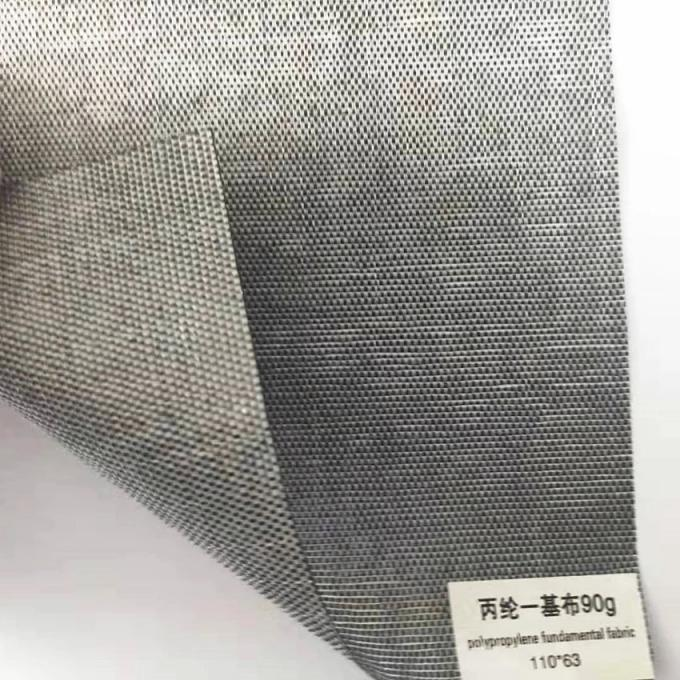 Black/Green/Tan/Grey color PP woven geotextile for carpet primary and second backing 0