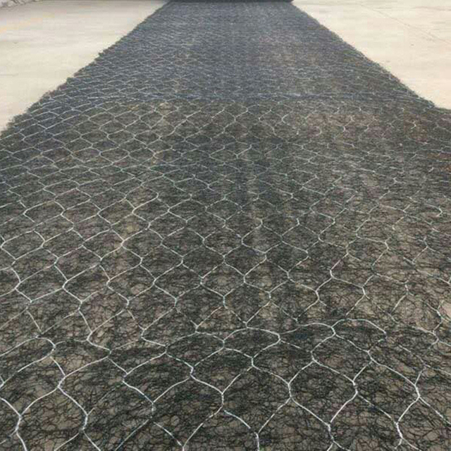 Wire Mesh Reinforced 3D PP Extruded Erosion Control Blanket with 5mm Thickness