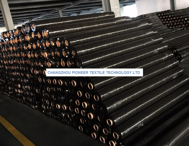 70-100GSM Black PP Woven Geotextile Fabric Silt Fence Landscape Fabric