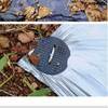 Galvanized Anchoring Steel Pins With PP Plastic Washer for Weed Barrier PP Woven Fabric Installation