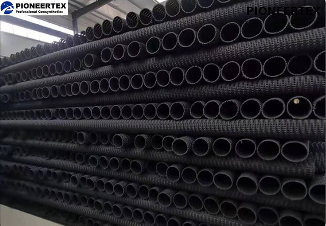 Subsoil HDPE Rigid Perforated Permeable Drainage Pipe