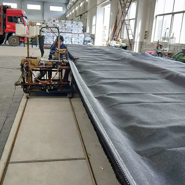 Mobile Portable PP Woven Sludge Dewatering Geo-tube Geotextile Bags in Container Shape