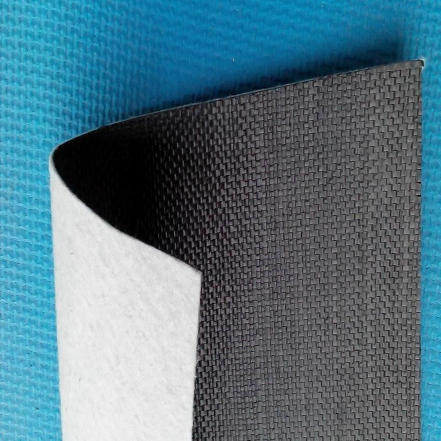 Composite Geomembrane 0.2-1.5mm HDPE Geomembrane Laminaed with Nonwoven Or Woven Geotextile Composite For Pond Liner