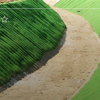 Cost-effective PP woven and nonwoven geotextile composite quilted double layer Sand Filled Mattress for slope protection