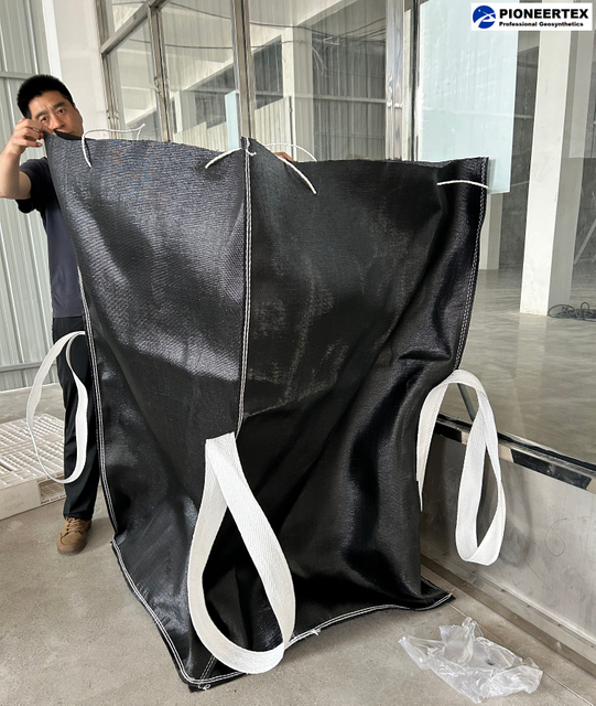High Strength PP Woven Breakwater Geobag For Water Tank Dams