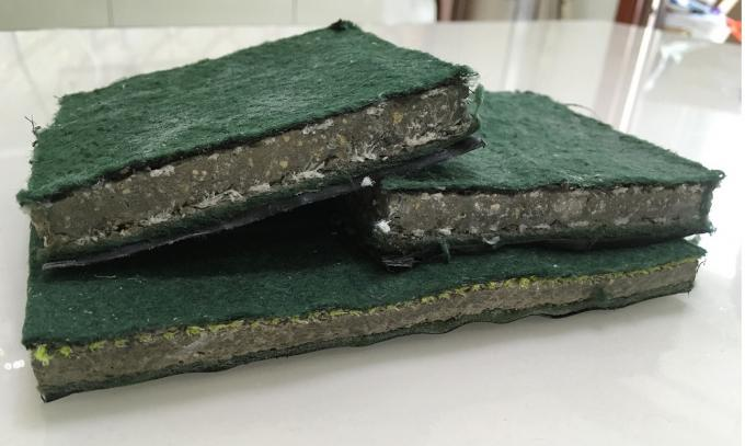 Geomembrane Backing Cement Sand Concrete Erosion Mat For Slope Protection 0