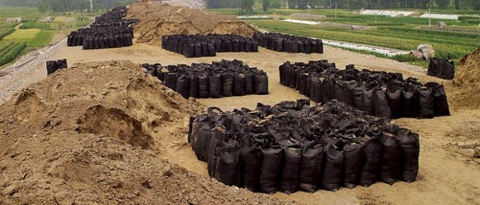 Needle Punch Nonwoven Geotextile Silt Geo Bags For Civil Project 1