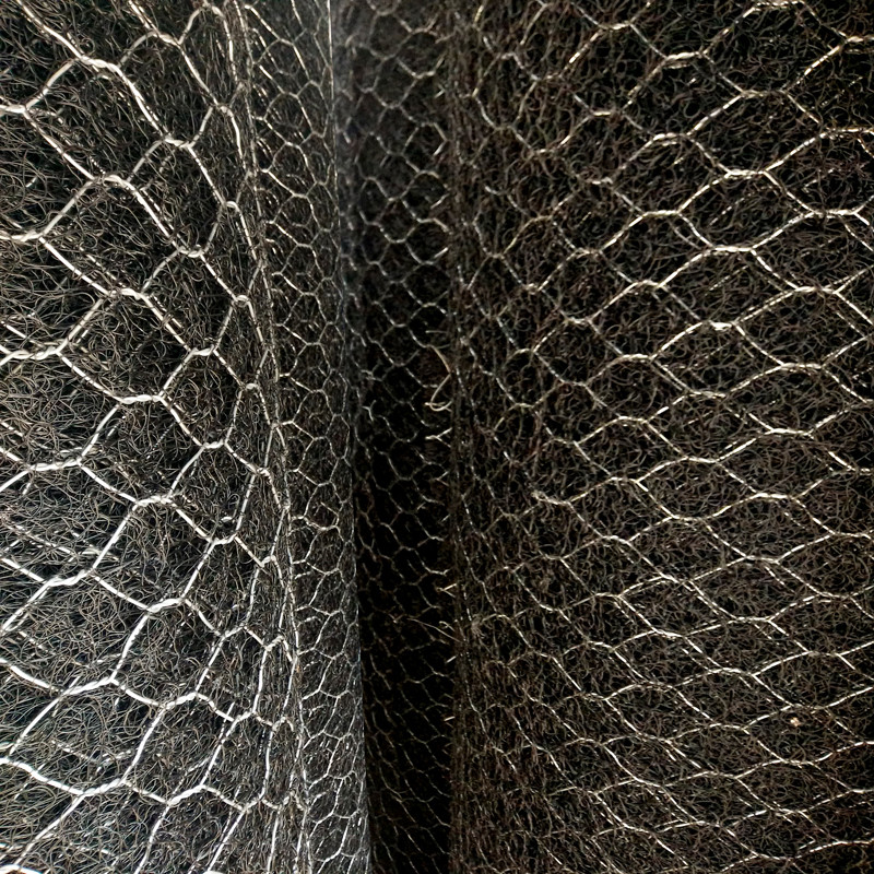 Geogrid Reinforced 3D 5mm Thick PP Erosion Control Blanket For Slope Protection
