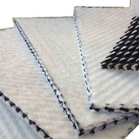 HDPE Exturded 3D Geonet Drainage Composite Mat Rolls 5mm-8mm Thick