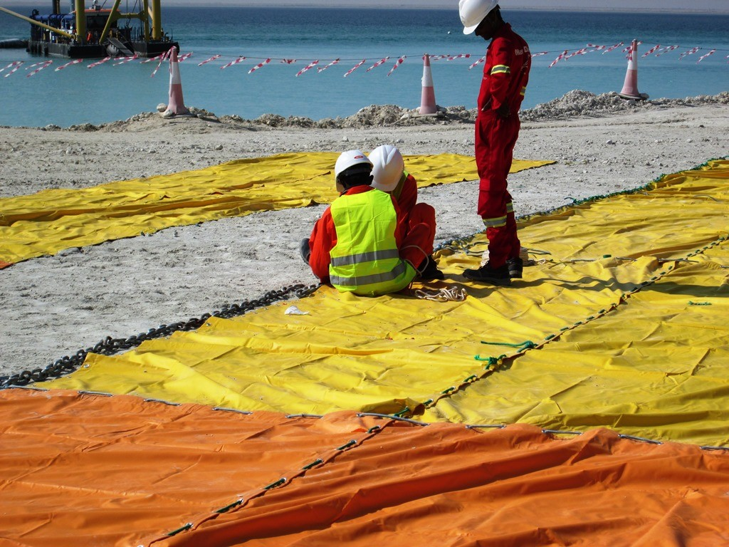 High Strength PET Geotextile Fsc Type 2 Floating Silt Curtain
