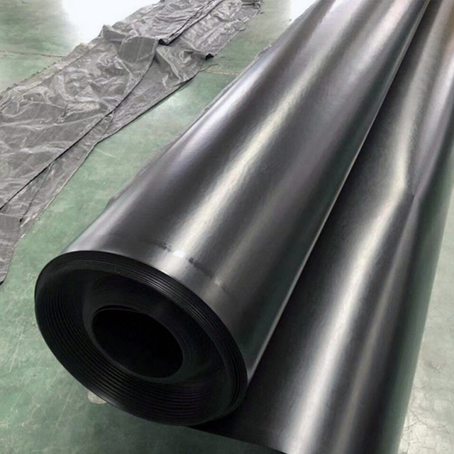 0.5mm - 2.5mm Thick Textured HDPE Geomembrane for Landfill, Fish Pond, Waste Water Reservior Projects